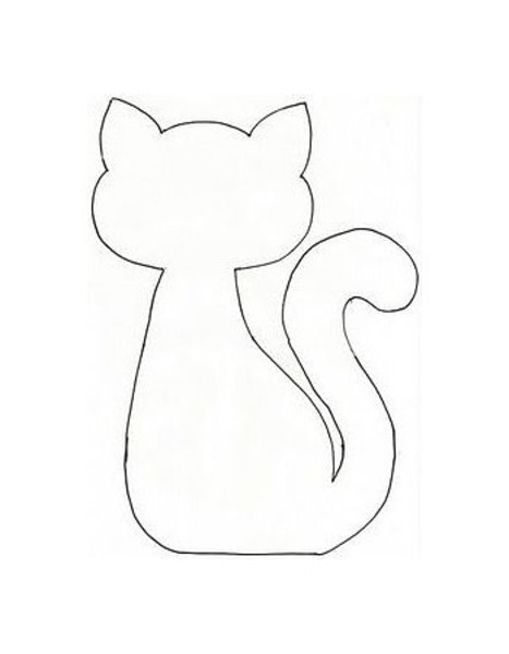 Котики + выкройка