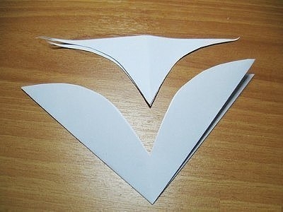 Объемная снежинка из бумаги