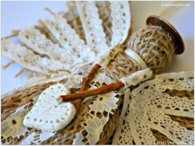 Ангел из мешковины