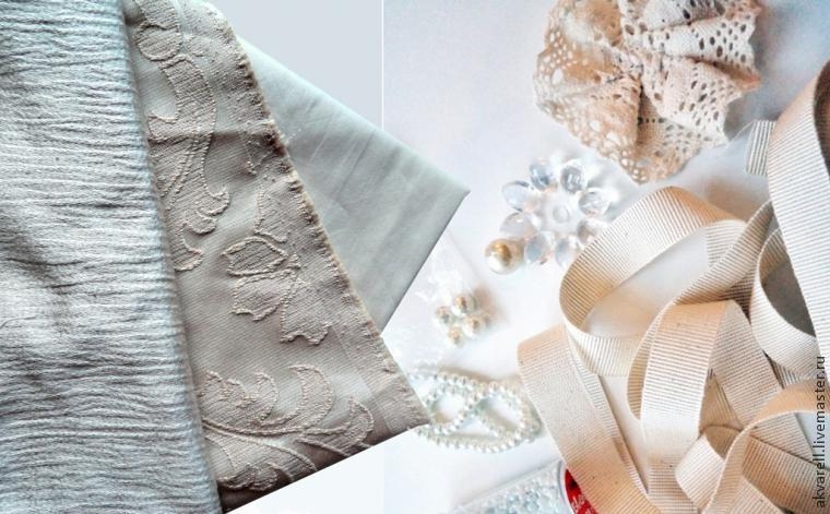 Текстильная звездочка