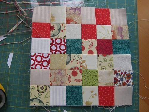 Шьем елку в лоскутной технике