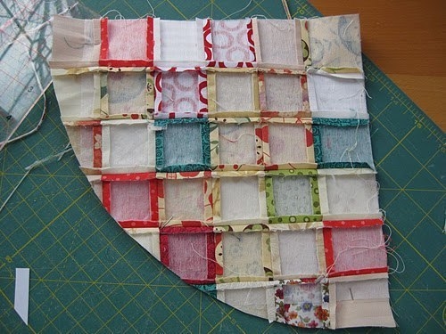 Шьем елку в лоскутной технике