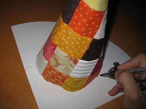 Шьем елку в лоскутной технике