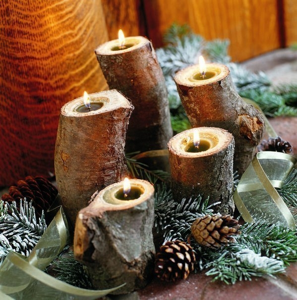 10 идей новогодних подсвечников. 10 идей новогодних подсвечников.