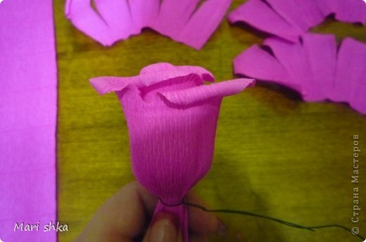 Воздушные экспресс-розы из конфет.