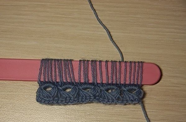 Чудесный узор — перуанское вязание «Брумстик»