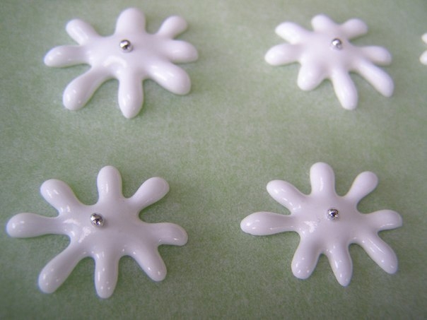 Снежинки к кофе Снежинки к кофе