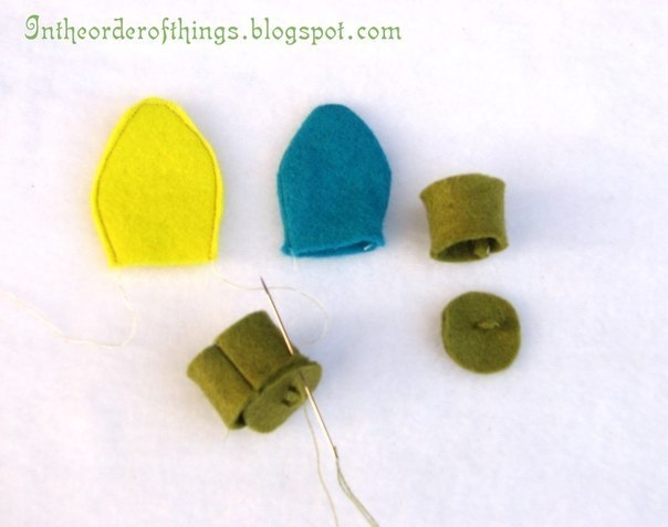 Новогодняя гирлянда. Мастер-класс