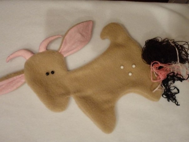 Шьем козочку из флиса