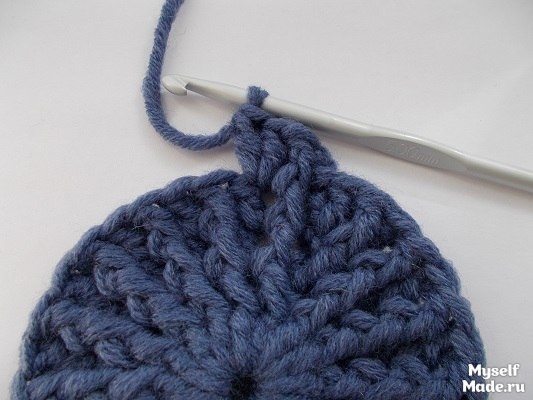 Шапка, вязанная крючком Шапка, вязанная крючком