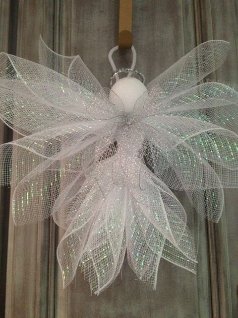 Рождественские ангелочки. Идеи.