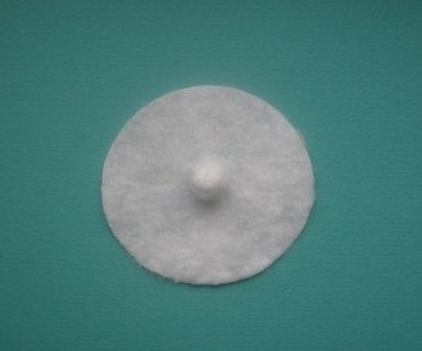 Ангелы из ватных дисков