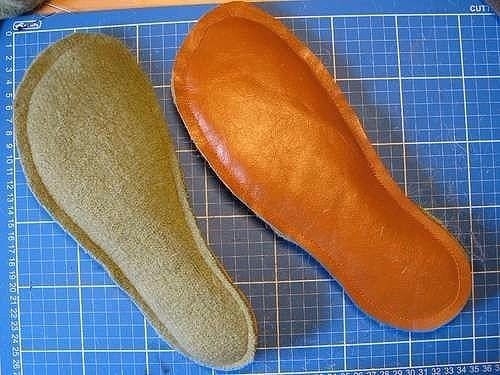 Тапочки из старого свитера. Мастер-класс