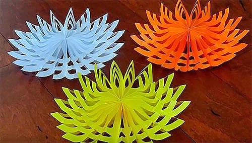 Объемные снежинки своими руками на Новый год и Рождество