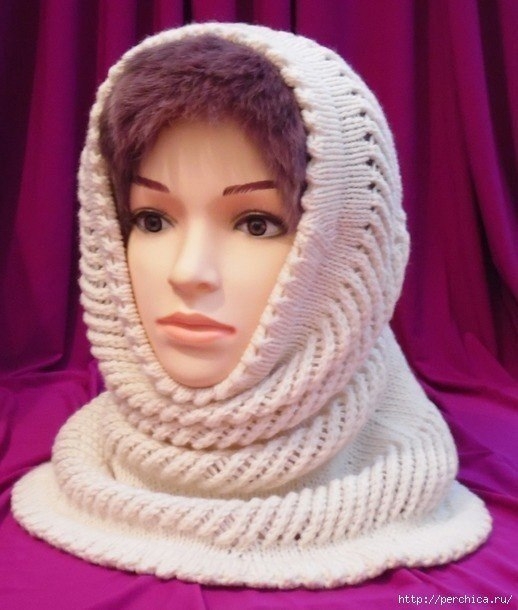 Снуд спицами