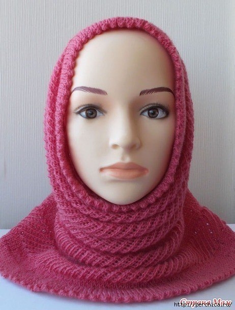 Снуд спицами