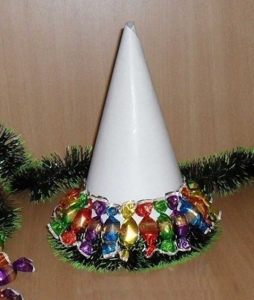 Конфетная елочка