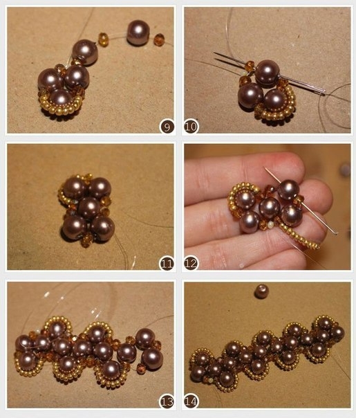 Схемы плетения браслетов из бисера и бусин