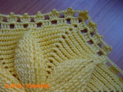 Красивое покрывало из отдельных мотивов Красивое покрывало из отдельных мотивов