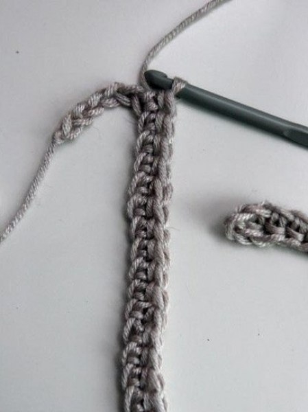 Вяжем милый воротничок