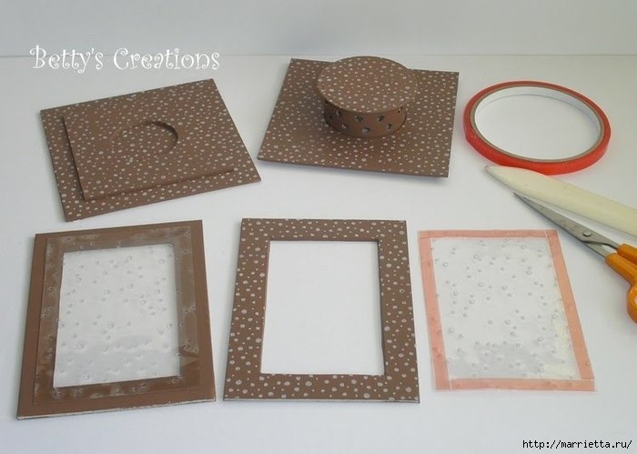 Новогодний фонарик из картона. Мастер-класс