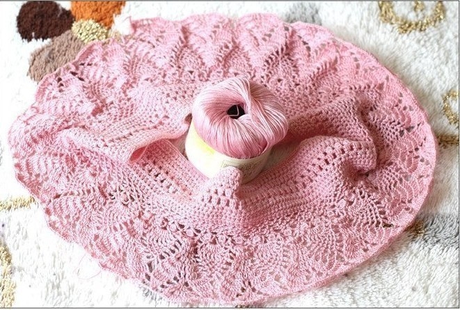 Вязаная длинная юбка