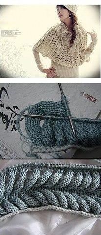 Узор «азиатский колосок». Описание