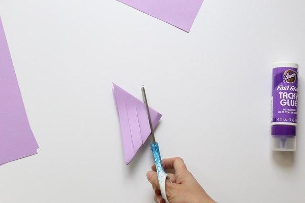 Гигантская снежинка из бумаги. Мастер-класс.