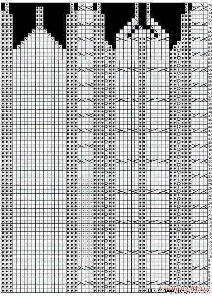 Шапочка и варежки Белоснежные узоры