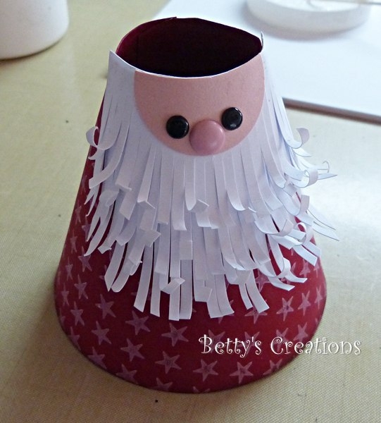 Новогодние гномики из бумаги