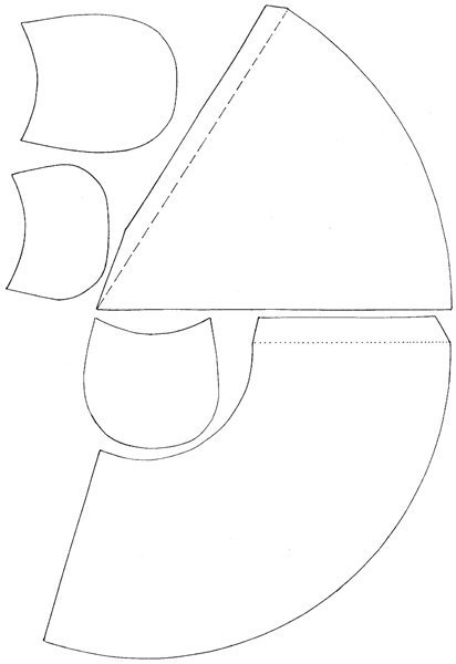 Новогодние гномики из бумаги