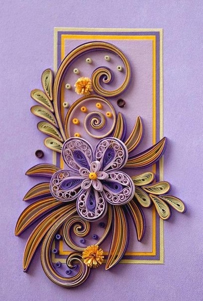 Открытки. Квиллинг