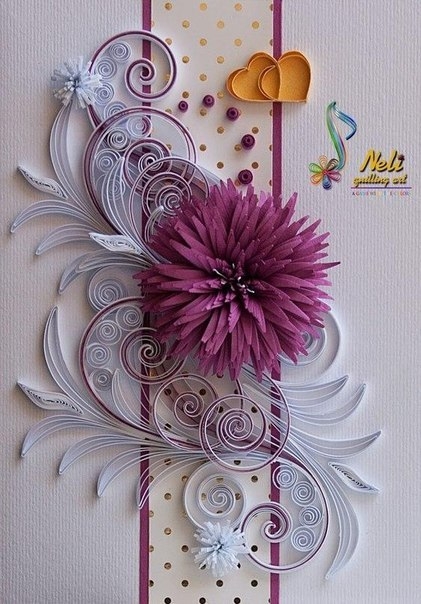 Открытки. Квиллинг