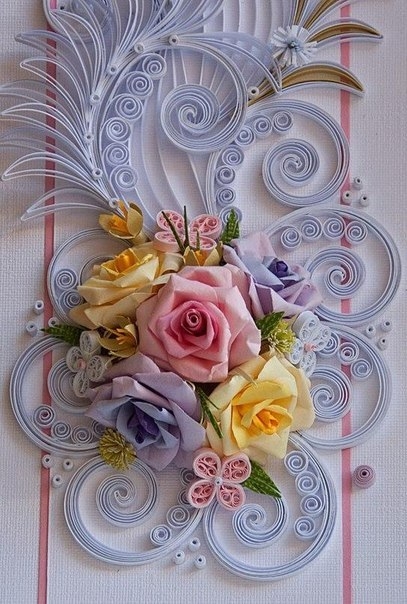 Открытки. Квиллинг