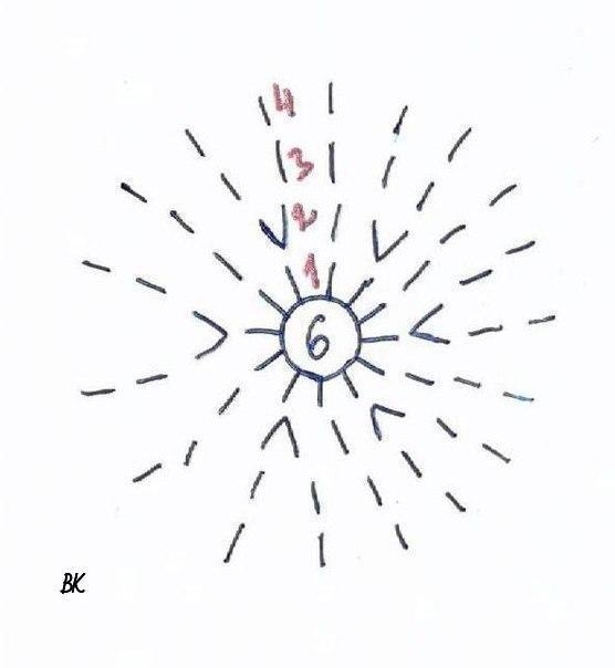 Красивый цветок. Мастер-класс Красивый цветок. Мастер-класс
