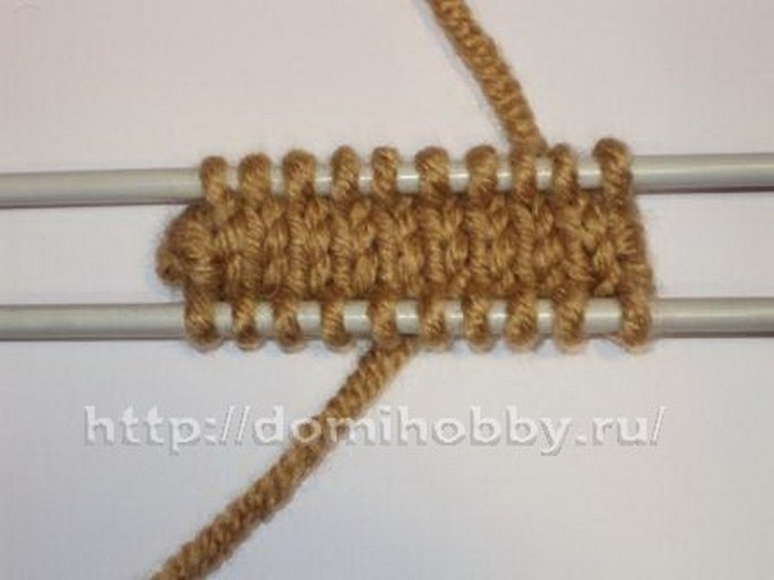 Вязание варежек от кончиков пальцев