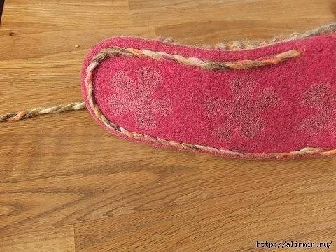 МК шикарнейших и простейших тапочек