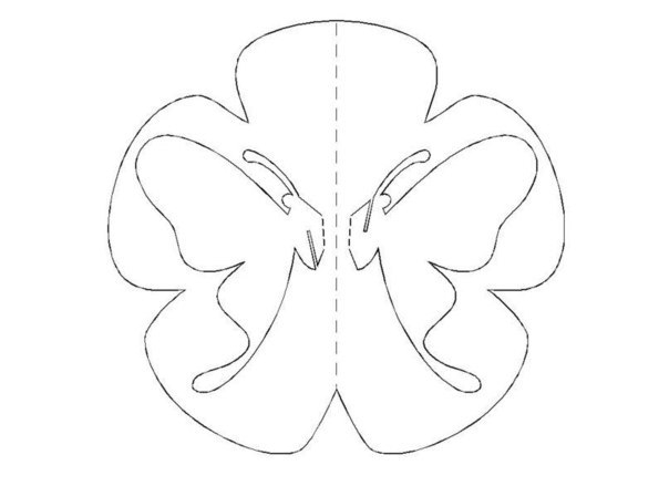 Открытки в технике Pop up или киригами.