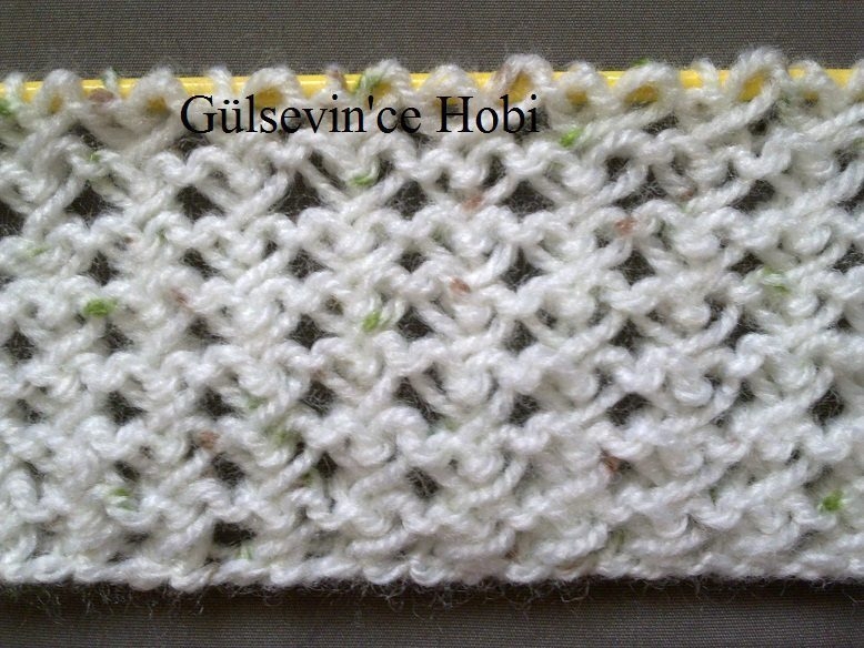 Мастер-класс. узор Сердечки