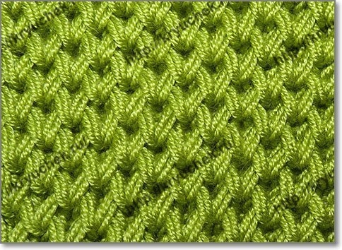 Интересный узор соты