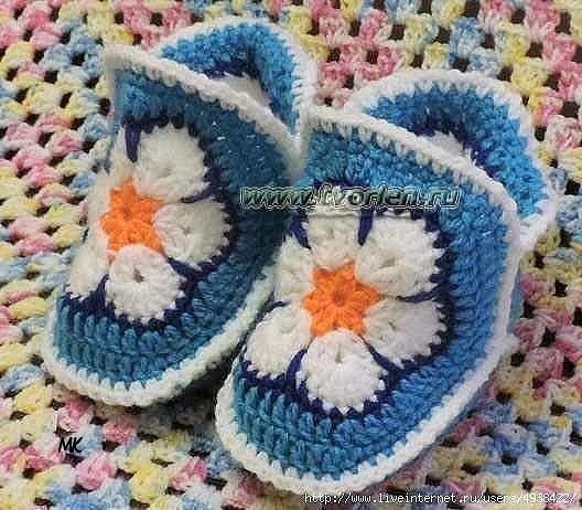 Пинетки из мотивов, мастер класс Пинетки из мотивов, мастер класс