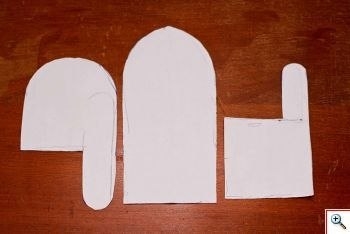 Шьем варежки из искусственного меха