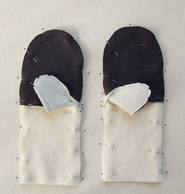 Шьем варежки