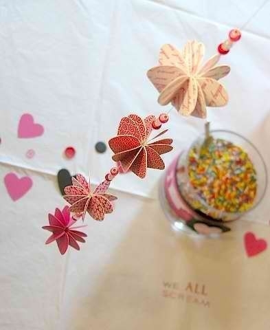 Гирлянда с сердечками