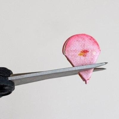 Рамочка с бумажными цветами