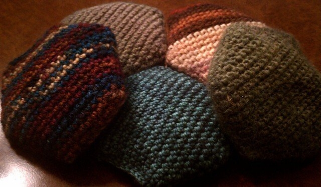 Одеяло «Соты» из объемных шестиугольников крючком