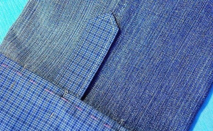 Как удлинить детские джинсы