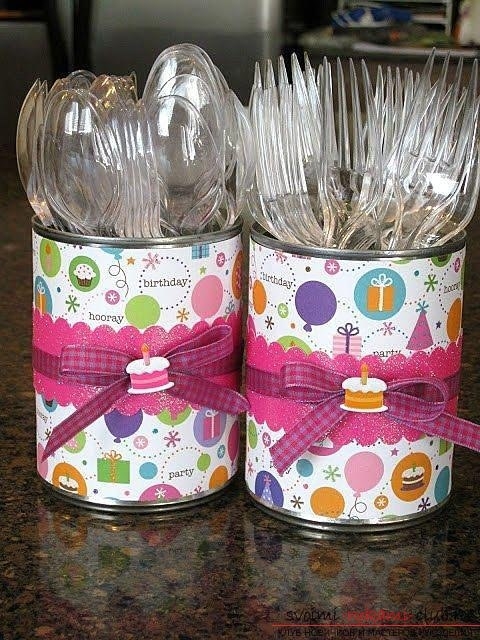 Креативные идеи из жестяных банок