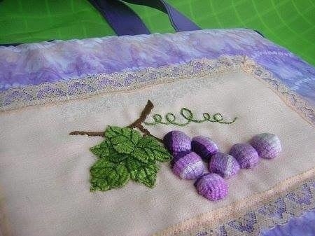 Необычная техника для вышивки с помощью расчески