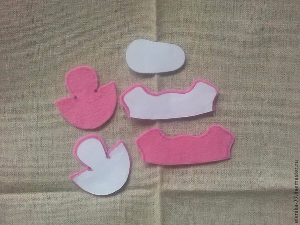 Миниатюрные ботиночки для куклы или мишки